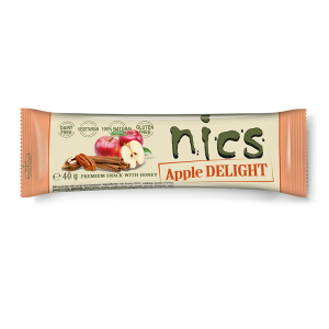 Барче с ябълки, пекан и канела NICS 40 гр